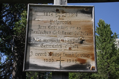 German-Austria War cemetery Valparola #3