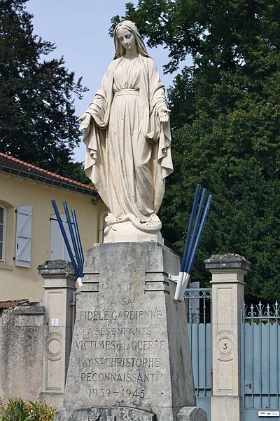 Oorlogsmonument Lay-Saint-Christophe