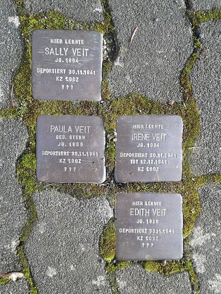 Stolpersteine Hauptstraße 33 #1