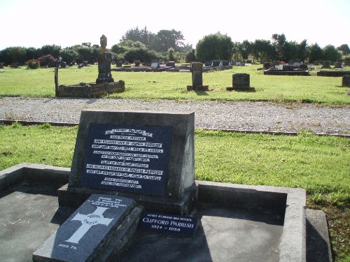 Commonwealth War Grave Mokihinui Cemetery #1