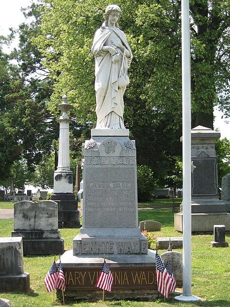 Monument en Graf van Jennie Wade