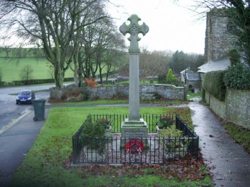 Oorlogsmonument Thornton-in-Craven