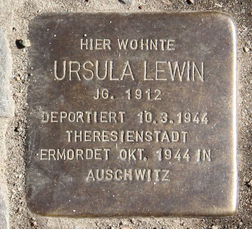 Stumbling Stones Nassauische Straße 53 #3
