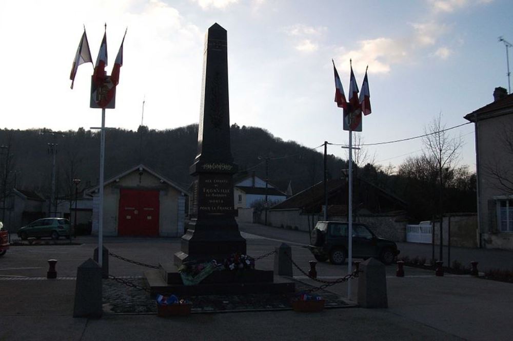 War Memorial Tronville-en-Barrois