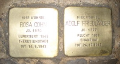 Stolpersteine Mühlweg 55 #1