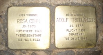 Stolpersteine Mhlweg 55