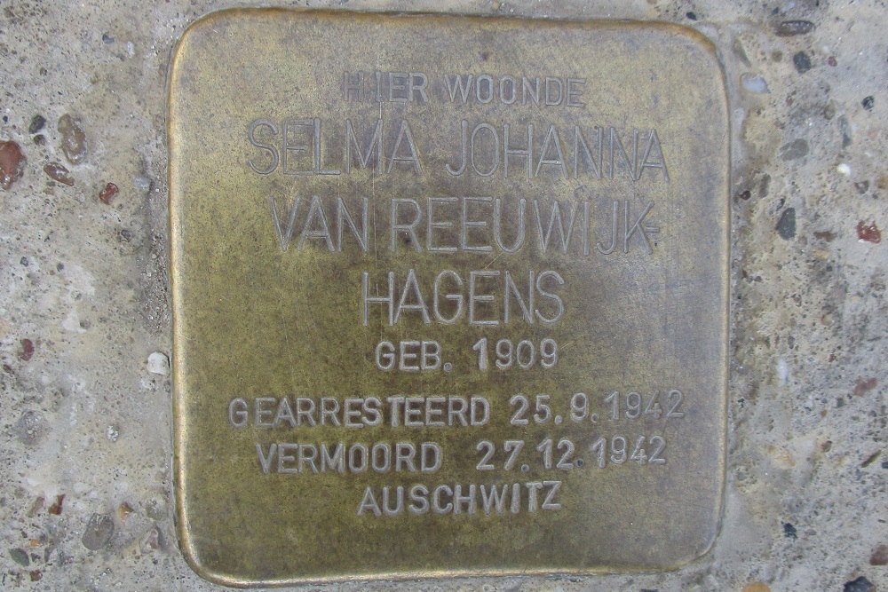 Stolperstein Waalsingel 46 #2