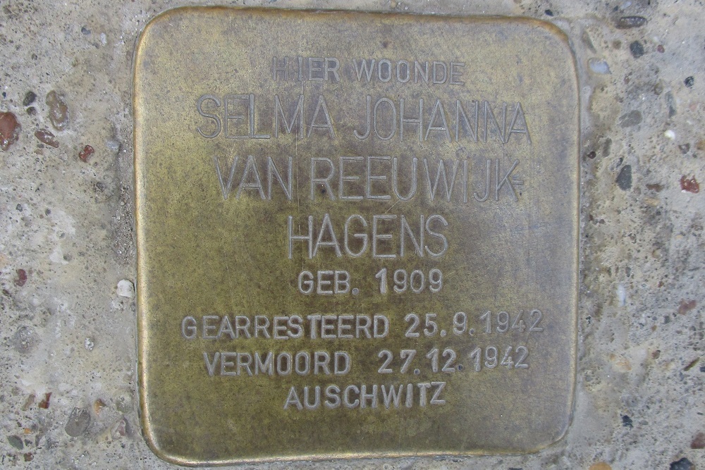 Stolperstein Waalsingel 46 #2