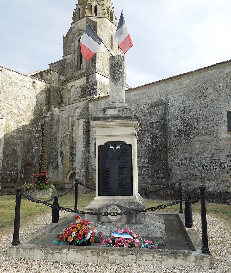 Monument Eerste Wereldoorlog Avy