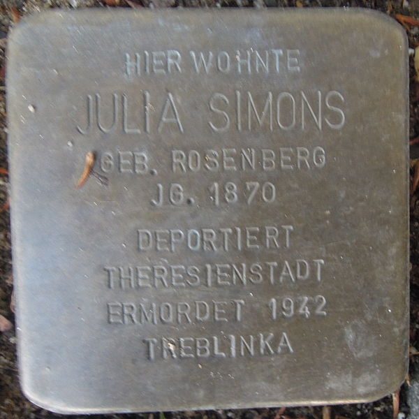 Stolpersteine Roggenmarkt 28 #2