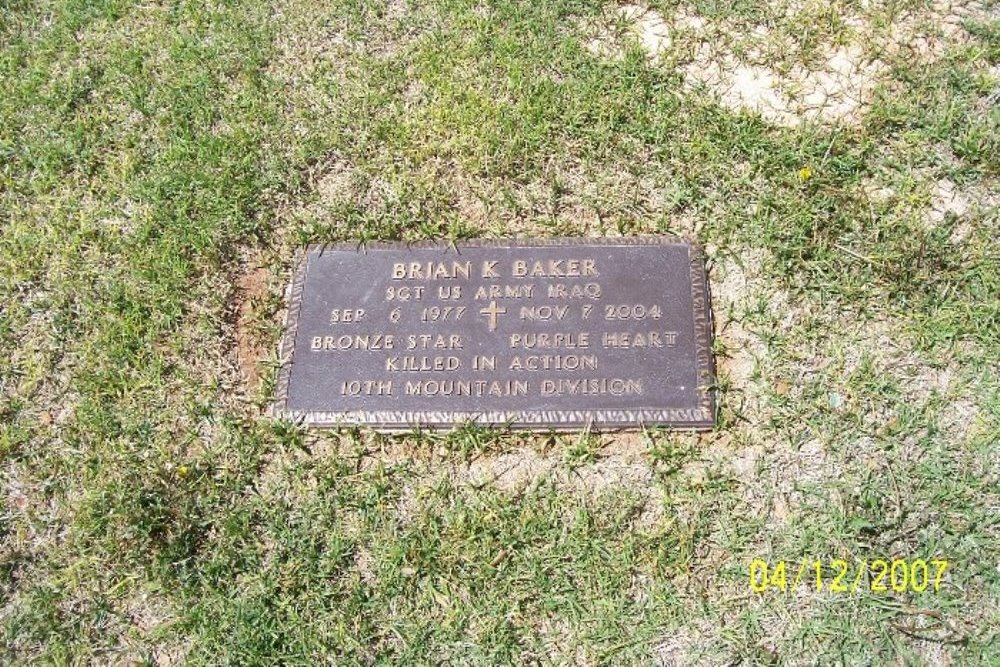 American War Grave Resthaven Memorial Park