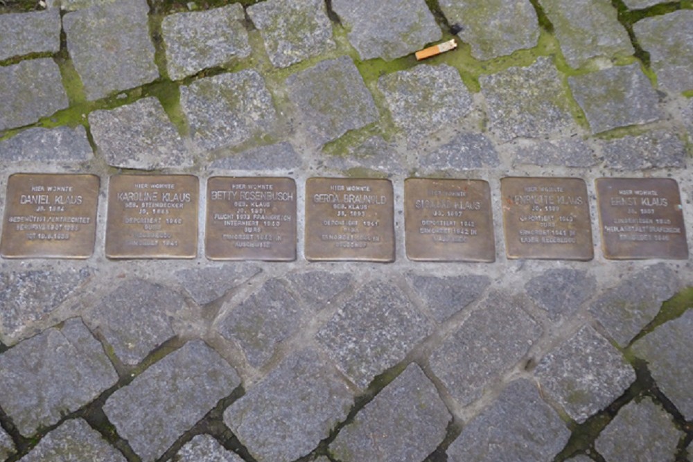 Stumbling Stones Maingasse 3 #1