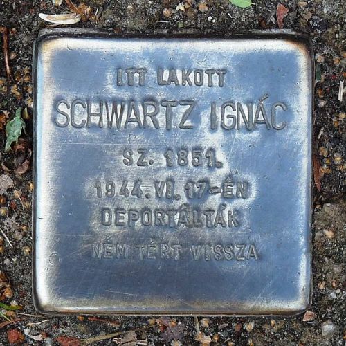 Stolperstein Petőfi utca 1