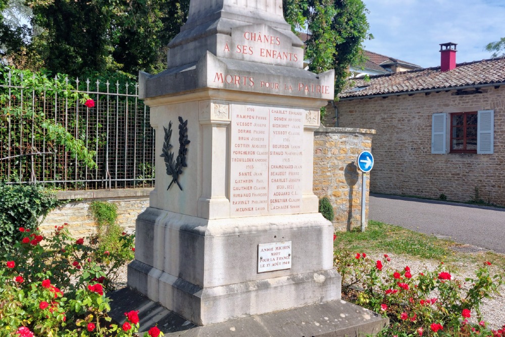 War Memorial Chânes #4