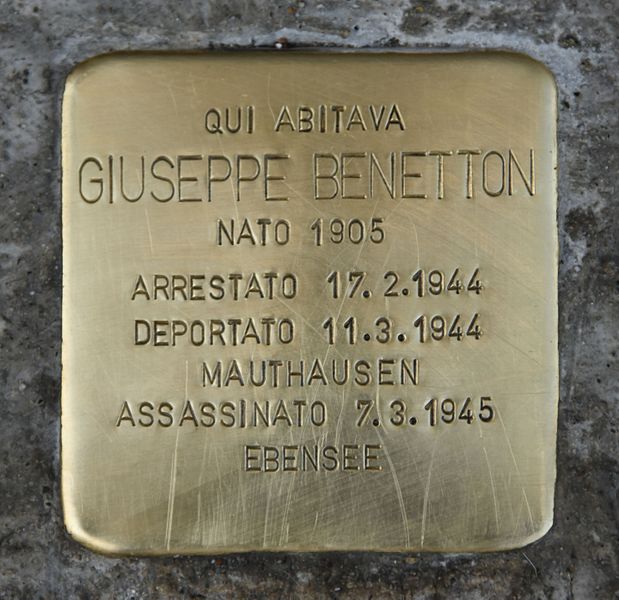 Stolperstein Via Pagno 9 #1