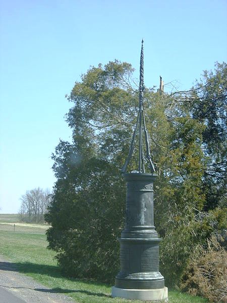 56th Pennsylvania Infantry Monument #1