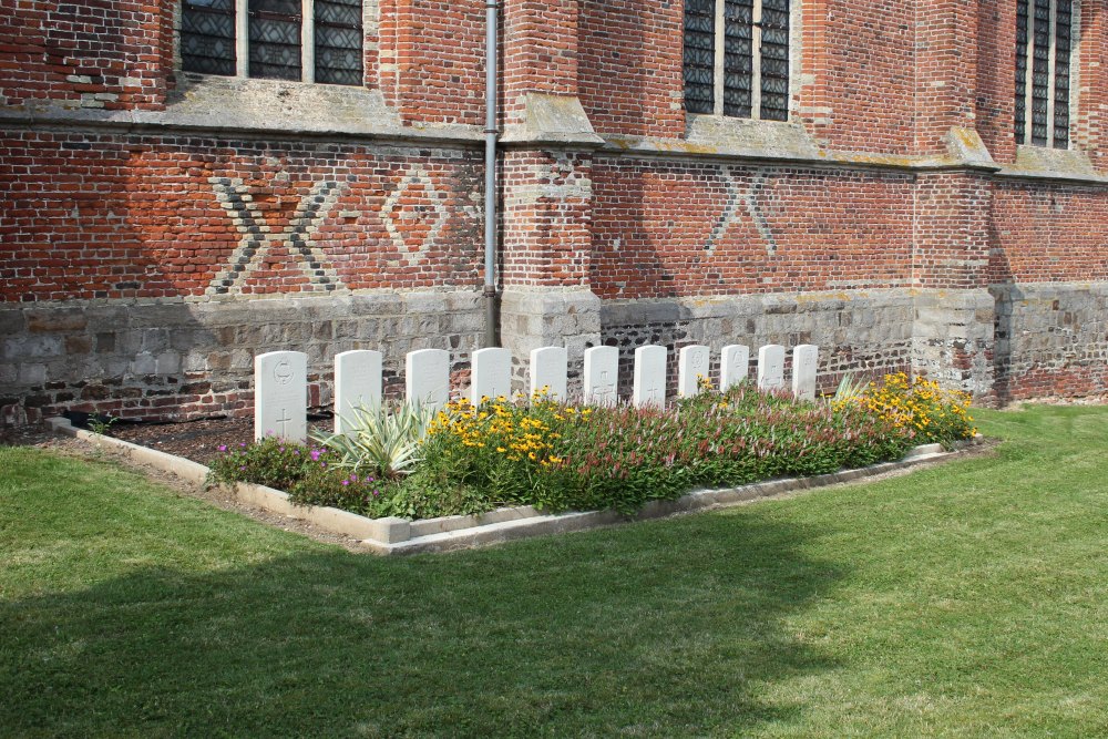 Oorlogsgraven van het Gemenebest Eecke #4