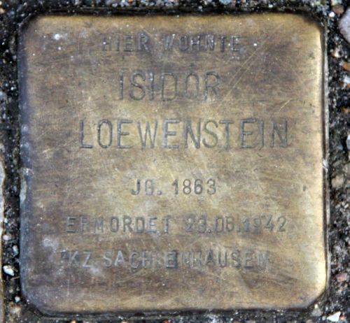 Stolpersteine Knesebeckstraße 74 #2