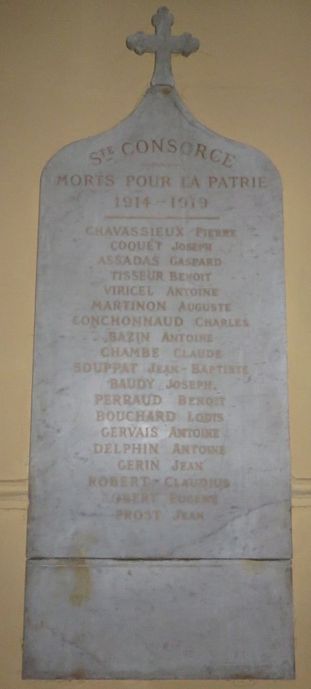 World War I Memorial Sainte-Consorce #1