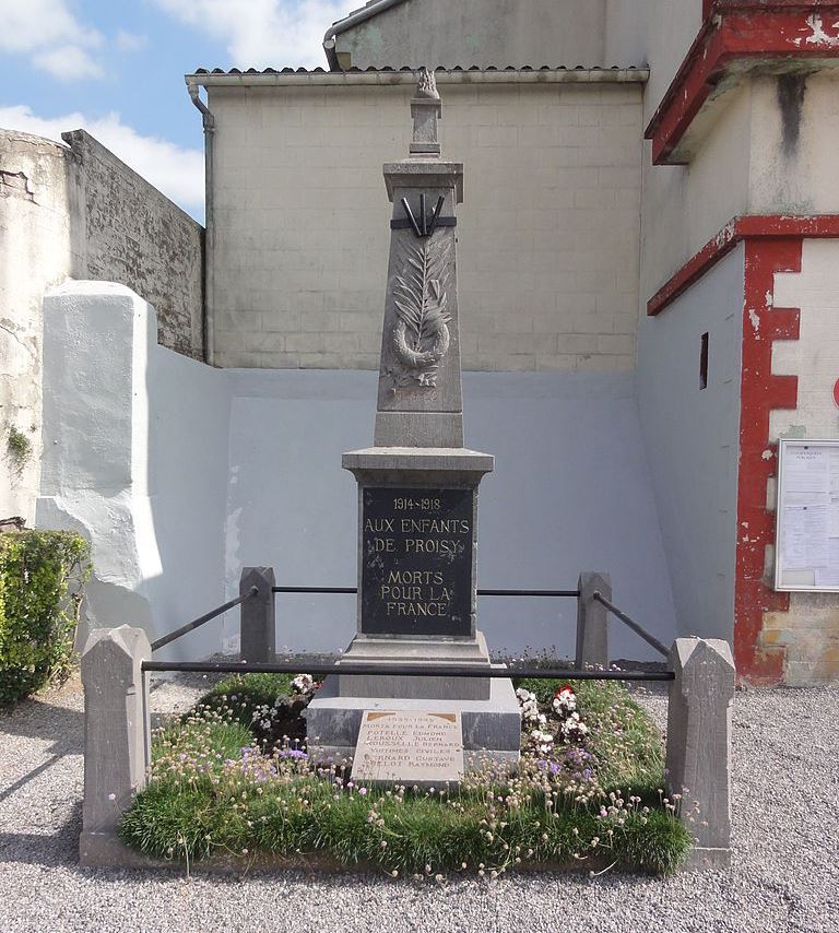 Oorlogsmonument Proisy #1