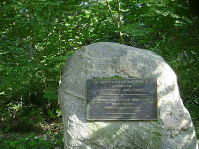 Memorial Stone Stand against National Socialism #1