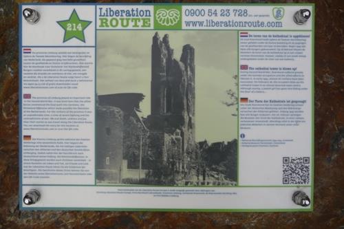 Liberation Route Marker 214: The cathedral tower is blown up! #2