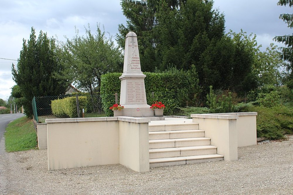 Oorlogsmonument Saint-Baraing