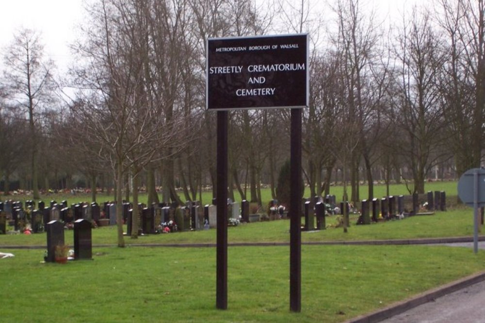 Brits Oorlogsgraf Streetly Cemetery #1