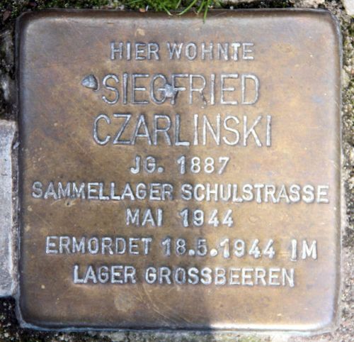 Stolperstein Wundtstrae 52