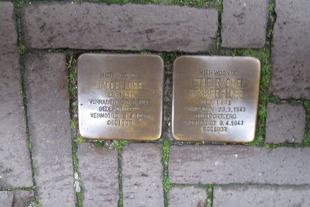 Stolpersteine Hoge Zand 19A #1