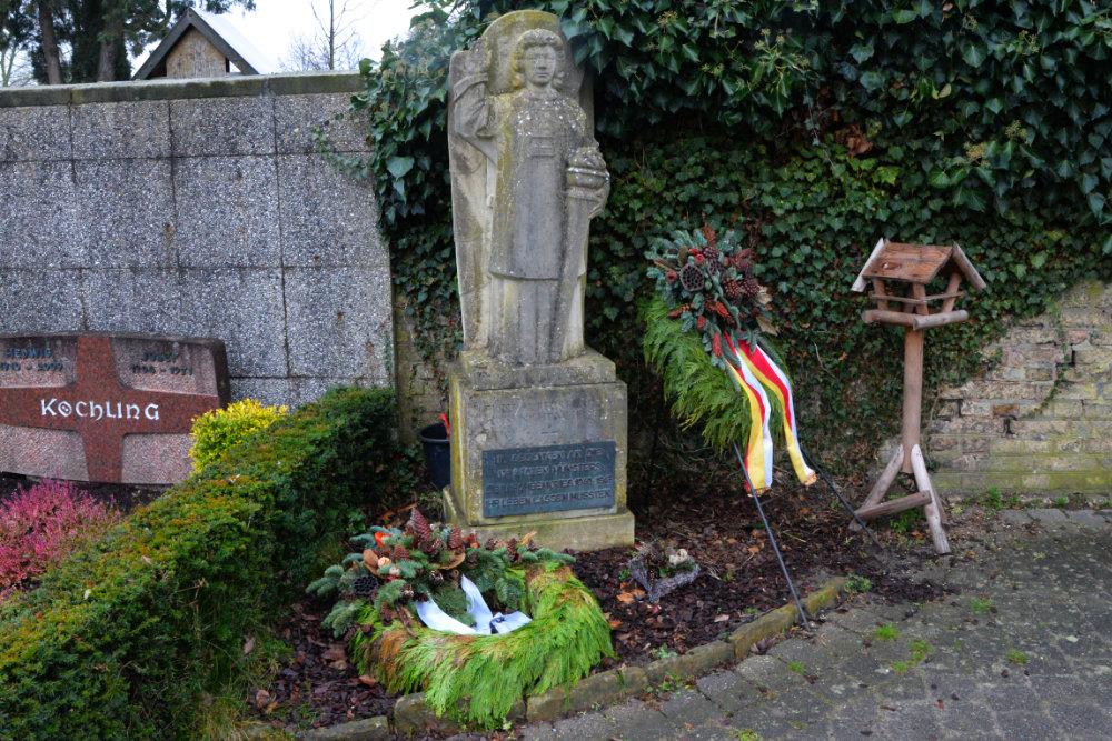 Gedenkteken Bombardementslachtoffers Zentralfriedhof  Münster