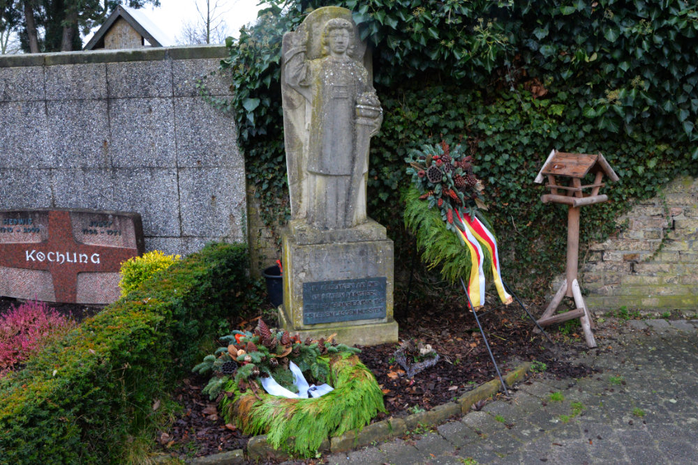 Gedenkteken Bombardementslachtoffers Zentralfriedhof Münster #1