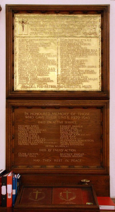 War Memorial St Peter Church