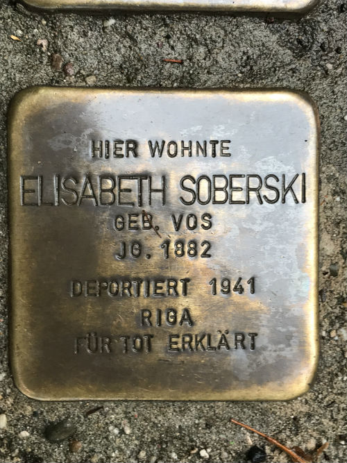 Stolpersteine Lindenstrae 4 #5