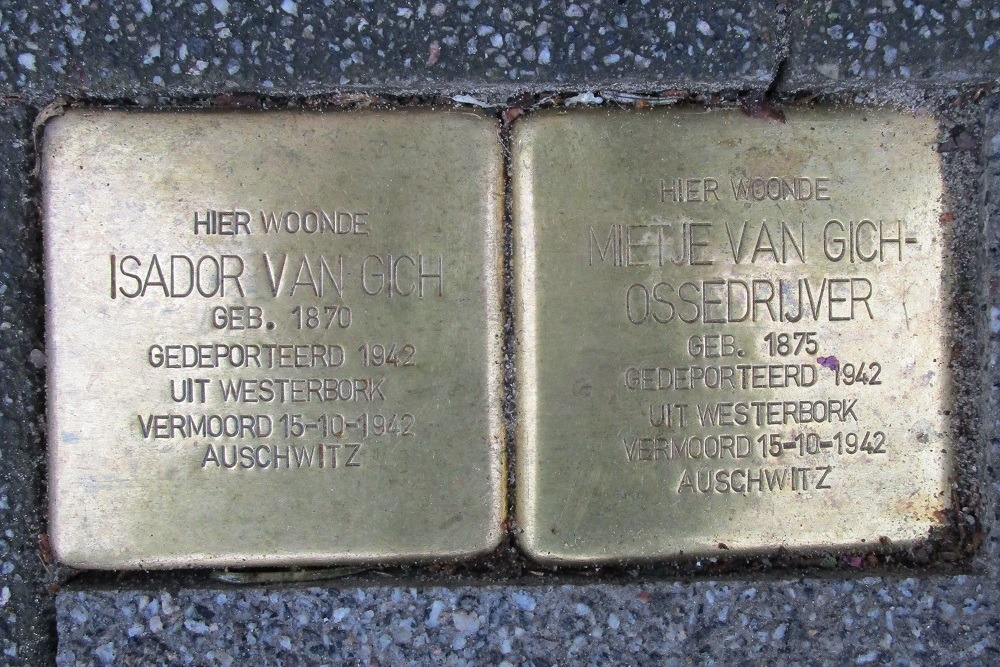 Stolpersteine Rodenrijselaan 46a