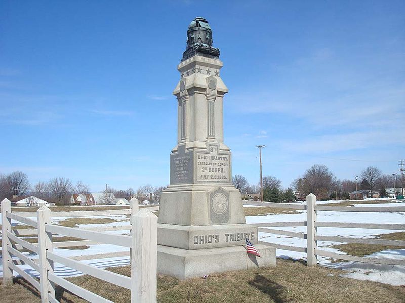Monument 8th Ohio Volunteer Infantry Regiment 