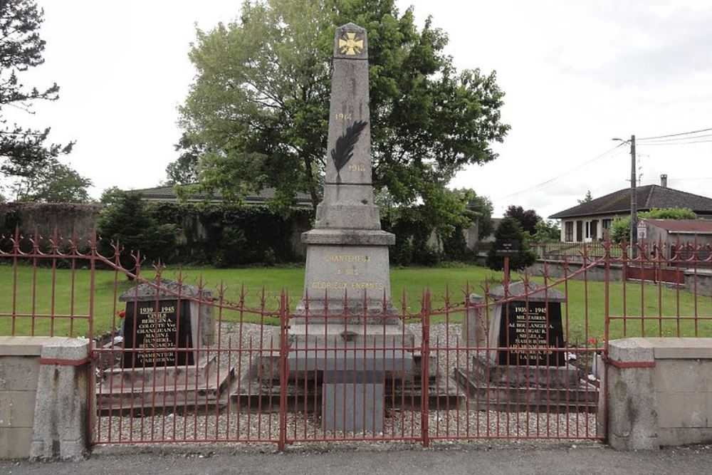 Oorlogsmonument Chanteheux