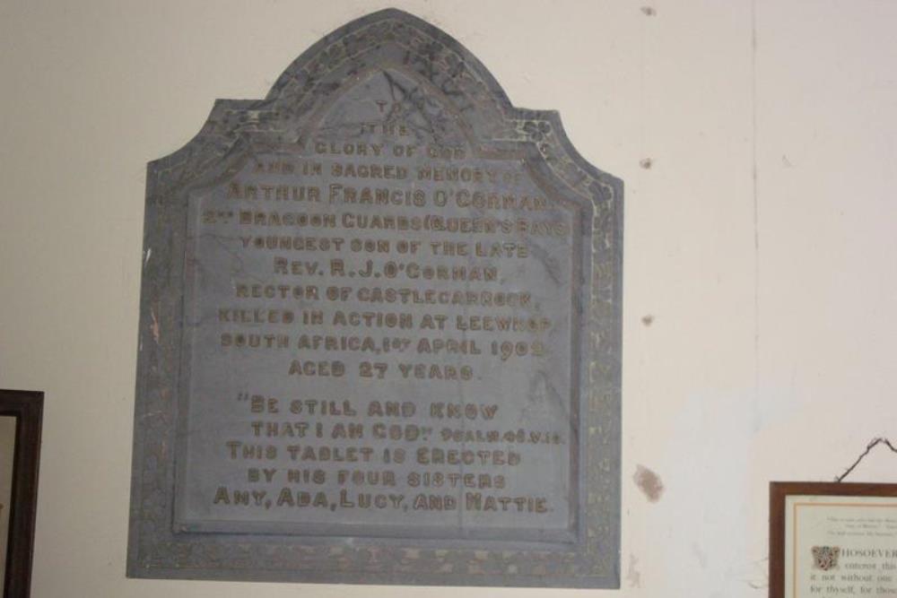 Memorial Arthur Francis O’Gorman #1