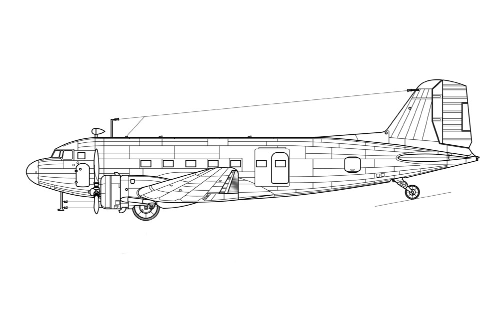 Crash Site Lisunov PS-84 CCCP-L3489