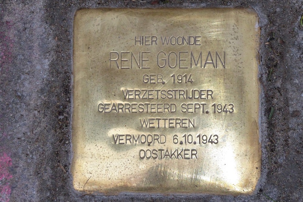 Stolperstein Wanzelesteenweg 13