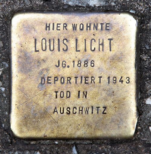 Stolperstein Hallesche Straße 20