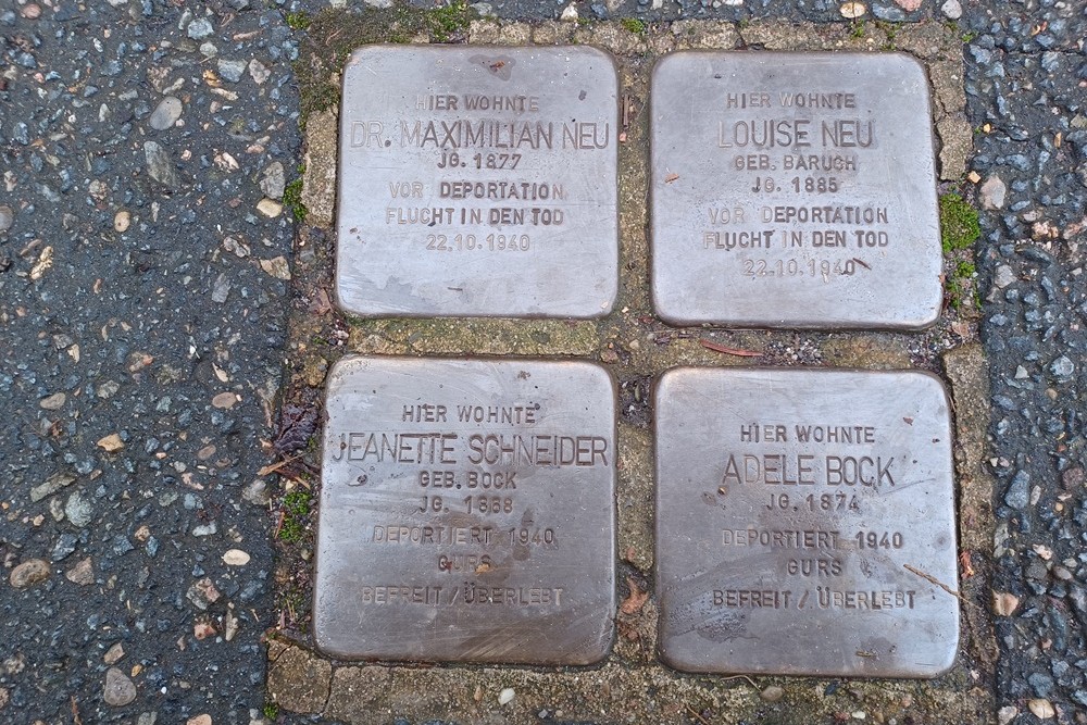 Stumbling Stones Zähringerstraße 15 #1