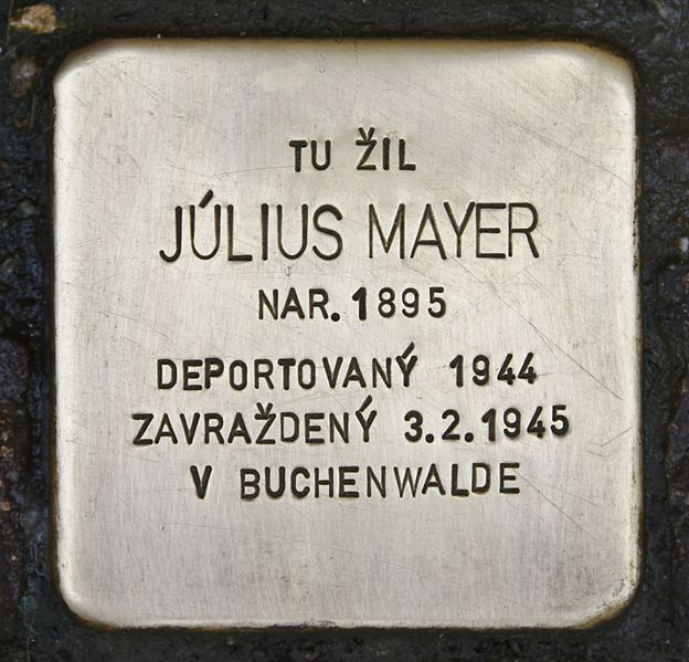 Stolpersteine Palackho 49/4 #1