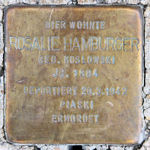 Stolpersteine Stolzenfelsstraße 2 #3