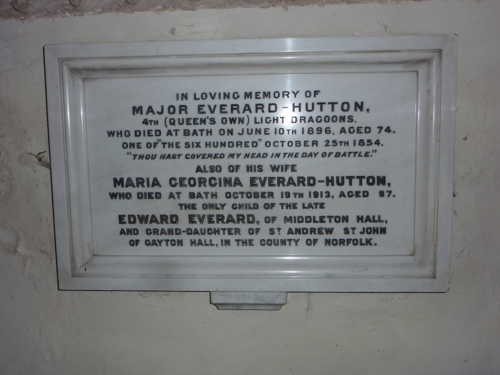 Memorial Major Everard-Hutton #1