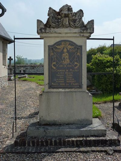 Oorlogsmonument Malouy #1