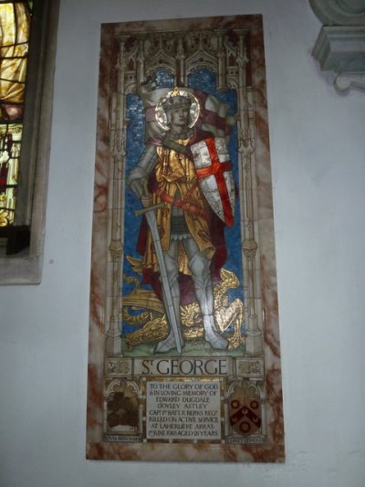 Oorlogsmonument St. Lawrence Church Hungerford #1