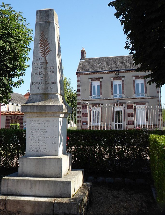 Monument Eerste Wereldoorlog Bonc #1