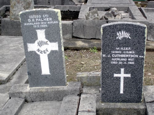 Commonwealth War Graves Waikaraka Park Cemetery #1