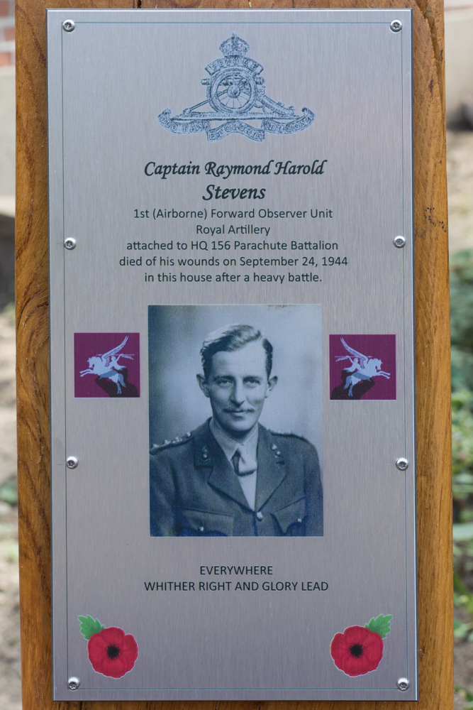 Memorial Captain Raymond Harold Stevens #2